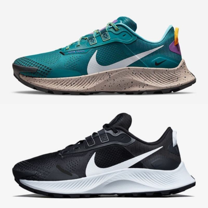 nike zoom pegasus trail 3 black white 