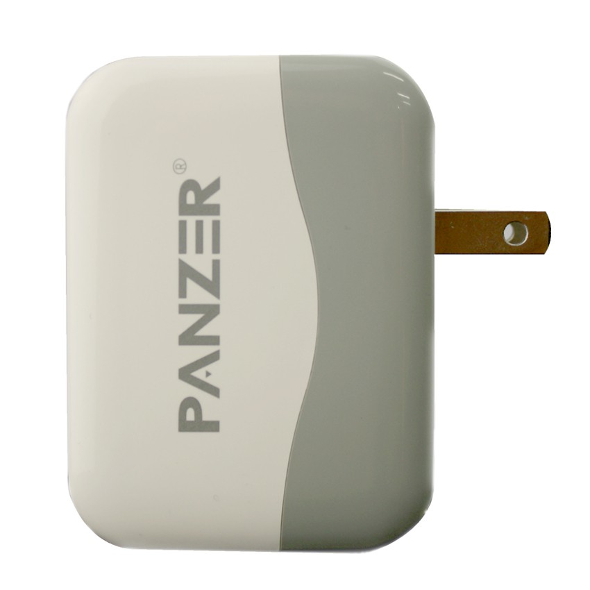 Panzer Travel Charger 4 USB Ports fast Charging -Putih