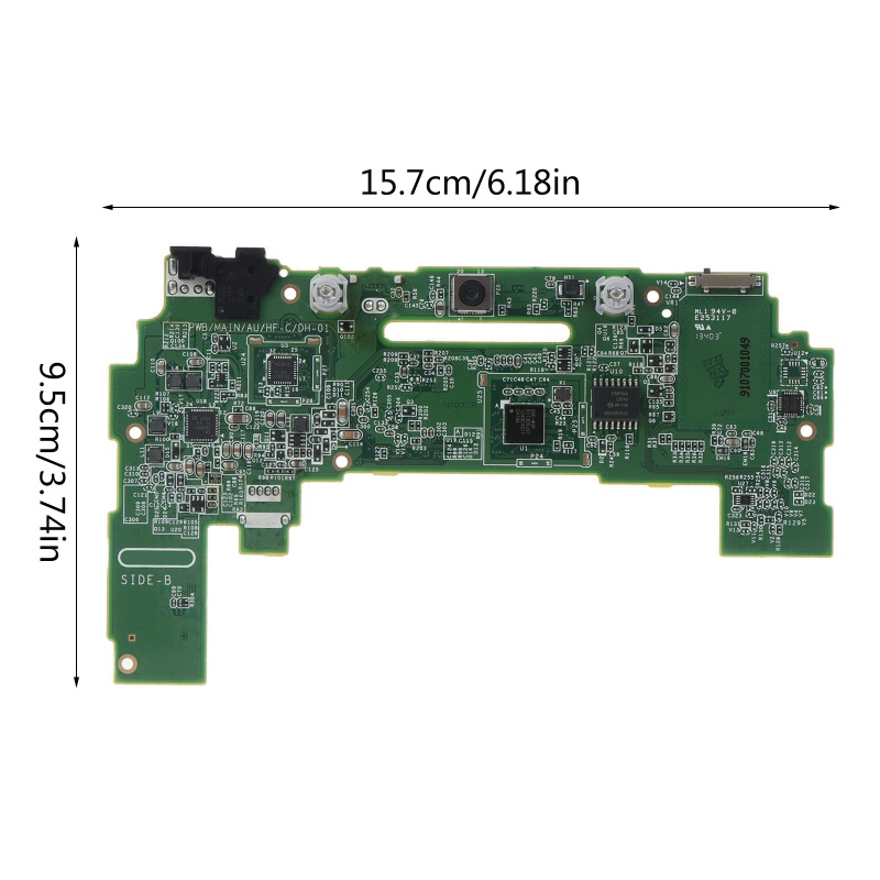 Btsg Untuk WIIUGamePad Controller Repair Parts Green PAD GamePads Handle Motherboard