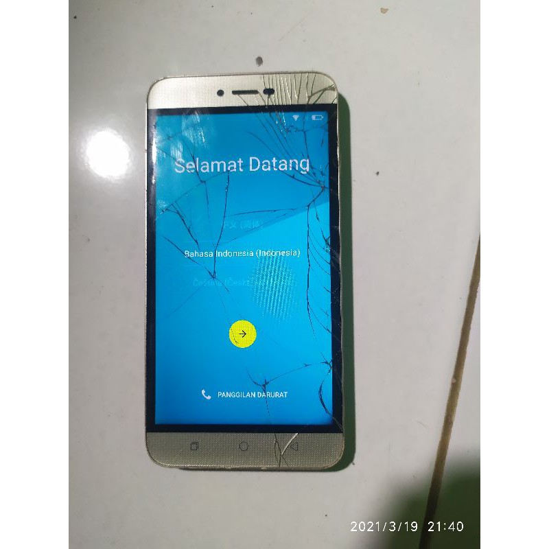 mesin lcd coolpad r108