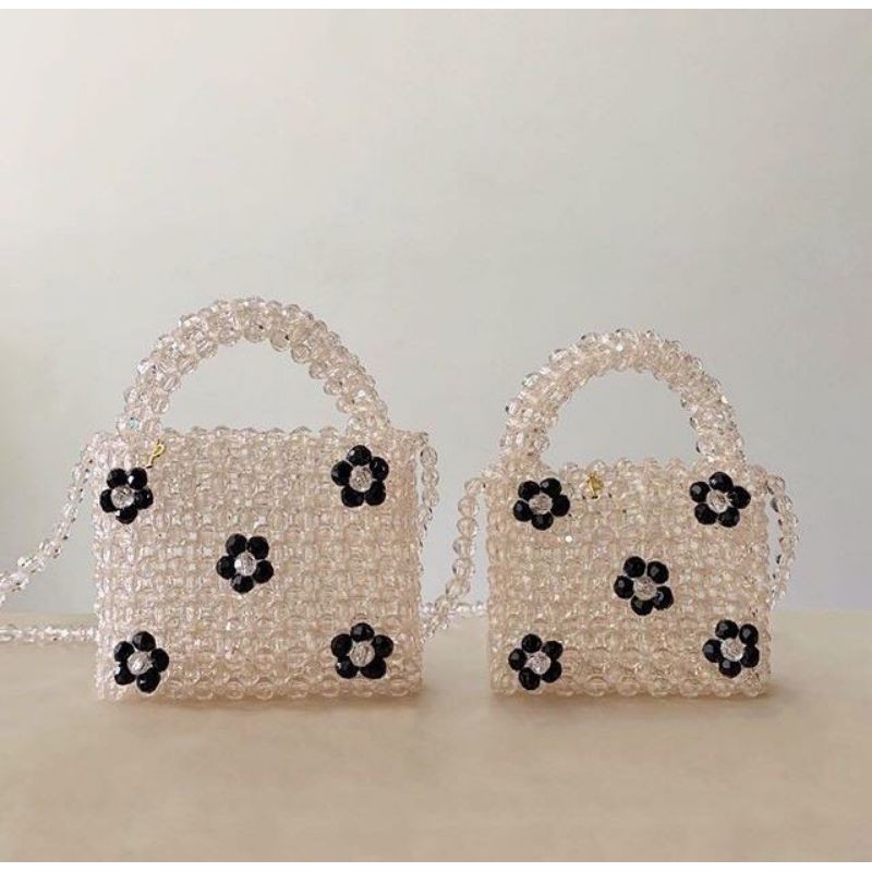 READY STOCK Beaded Bag/Tas Mute/Tas Manik/Pearl Bag/Tas Mutiara