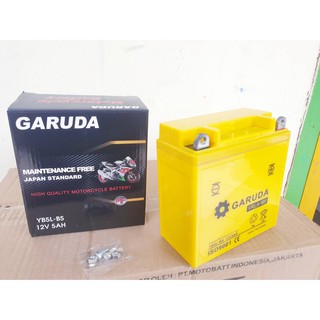 Aki Motor Yamaha Mio Smile Sporty Vega R Garuda YB5L BS Aki Motor Yamaha Mio Smile Sporty Vega R Garuda YB5L BS