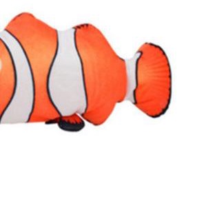 Mainan Kucing Boneka Ikan Gerak Bergerak Cat Toy Dancing Fish - READY - ikan nemo