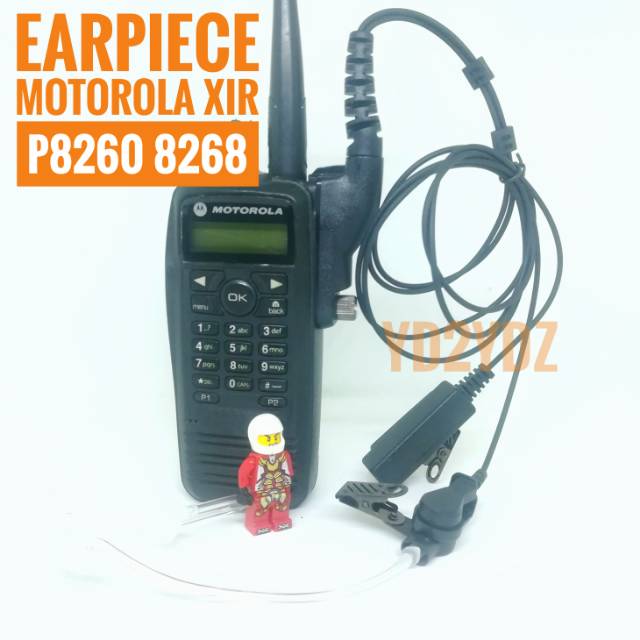 earphone motorola apx ats xir ats2500i p8260 p8268 handsfree fbi mic mototrbo apx1000 earpiece tni paspampres transparan p9268 speaker headset