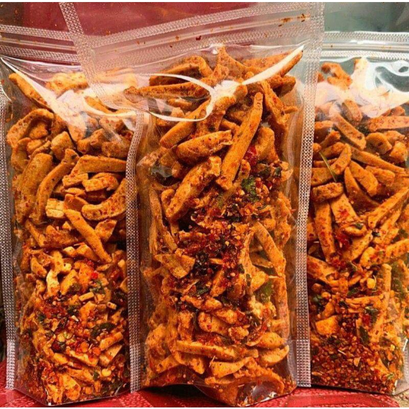 

Basreng Stick bumbu cabe kering Exstrapdas daun jeruk 200g