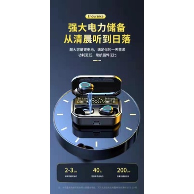 Headset Bluetooth TWS G28 BT V5.3 LED