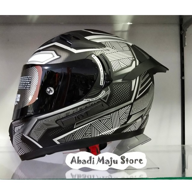 Helm KYT K2 Rider BLACK PANTHER Spesial Edition MARVEL Paket Ganteng