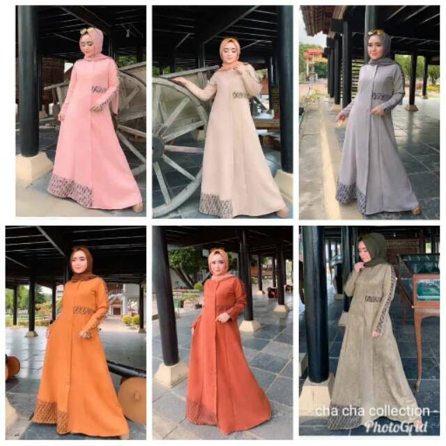 Gamis suede import