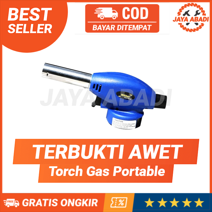 Jual Kepala Gas Mollar Blow Torch Gas Portable Fire Burner Barbeque Pematik Api Alat Bakar