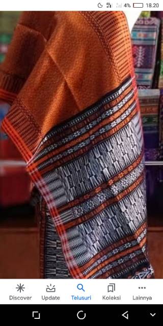 Songket Tarutung asli benang halus