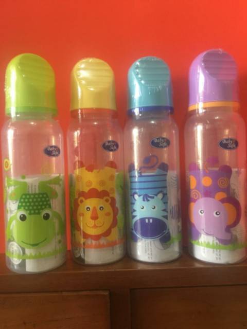 Babysafe Feeding Bottle Baby BPA Free/ Botol Susu Bayi Karakter Baby Safe JS003 125 ml JS004 250 ml