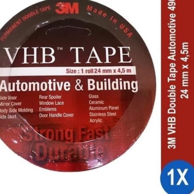 

֍ Double Tape Original 3M VHB 24mm Super Kuat Super Lengket ♙