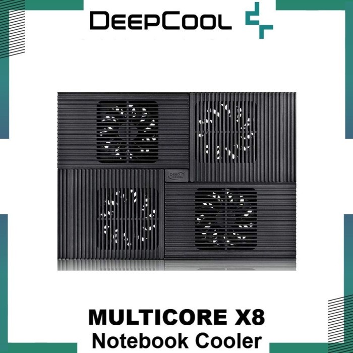 Deep Cool X8 Multi Core - Notebook Cooler Cooling Pad Laptop Deepcool