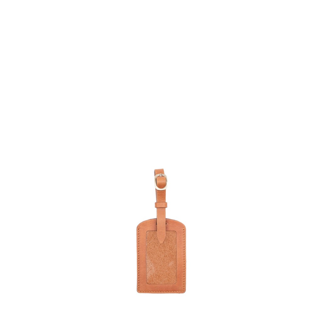 

Luggage Tag (Light Brown) - Gammara Leather