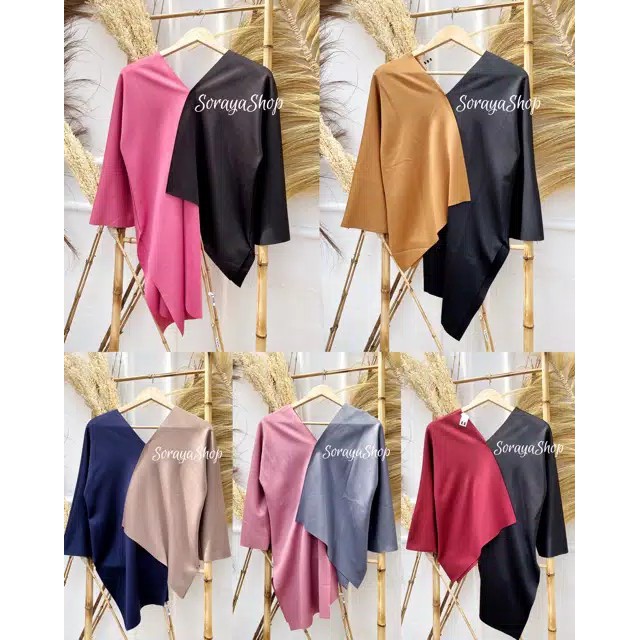 Baju Atasan FUSCHIA Outher Cardigan Moscrepe