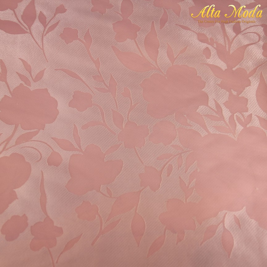 

Alta Moda Saten Jacquard Pink Motif Bunga (1M)