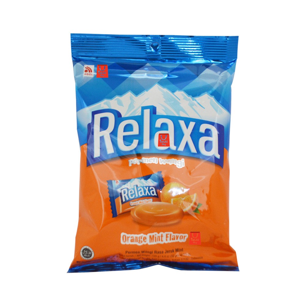 

Relaxa Orange Mint Permen Wangi Penyegar Mulut Rasa Jeruk Mint - 125gr