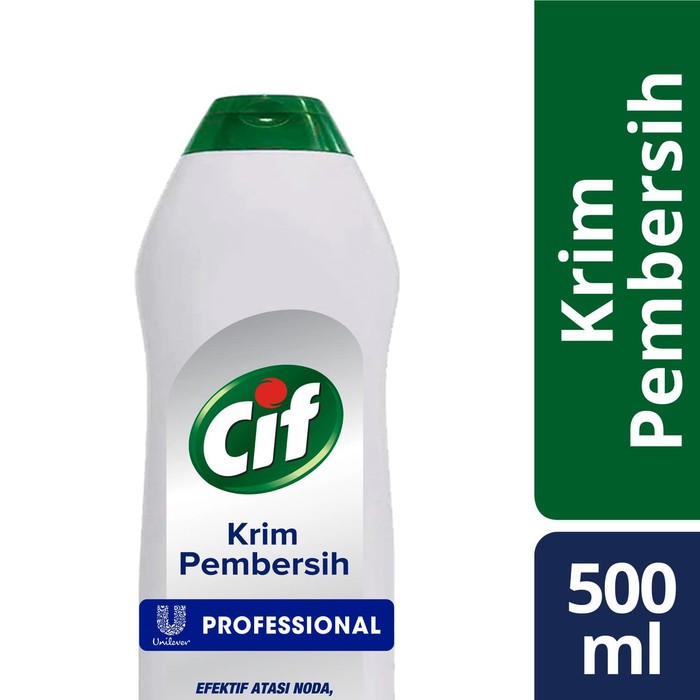 Cif Cream Professional Krim Pembersih Serbaguna Botol 500 ml
