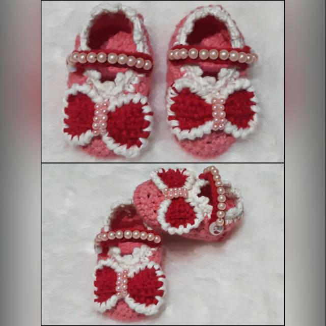 Sepatu Rajut Baby Girl