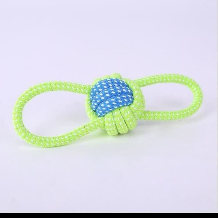 Mainan Gigit Anjing &quot;CENTER WOOL&quot; Rope Balls Toys