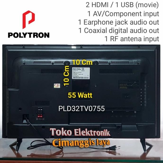 Tv Led Polytron 32 Inch Cinemax Digital