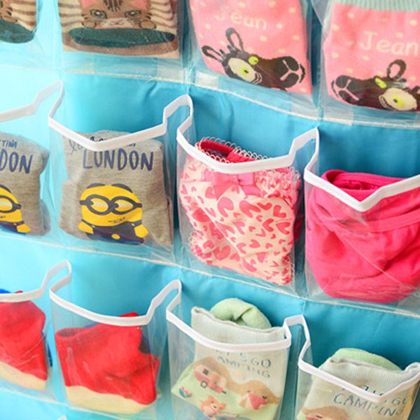 Pouch Hanging Organizer Serbaguna / Rak Celana Dalam Gantung Underwear Organizer / TS-68