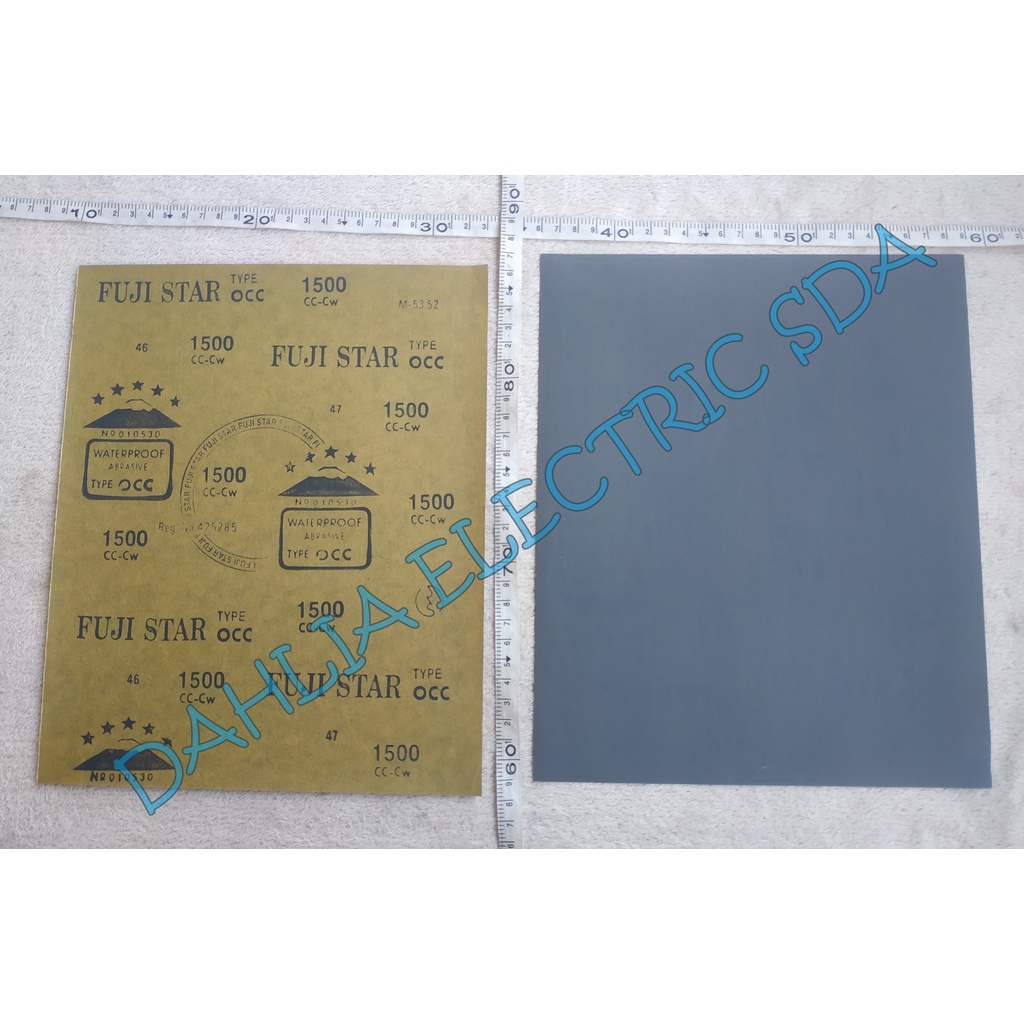 

KERTAS GOSOK NO 1500 FUJISTAR