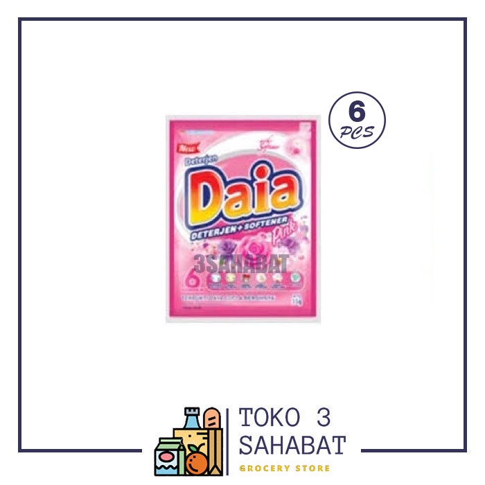 Daia Romantic Pink Renteng