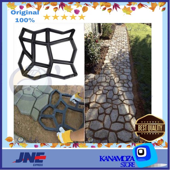 Cetakan Paving Blok Atau Cetakan Semen Paving block Hexagonal Taman