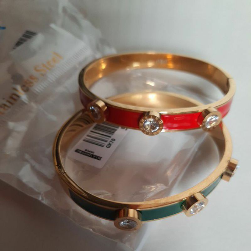 READY STOCK gelang mata embos OSD NEW aksesoris olla shopping depok