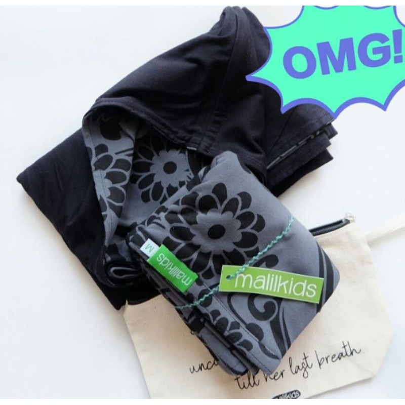 gendongan bolak balik/ gendongan malilkids/ gendongan instan