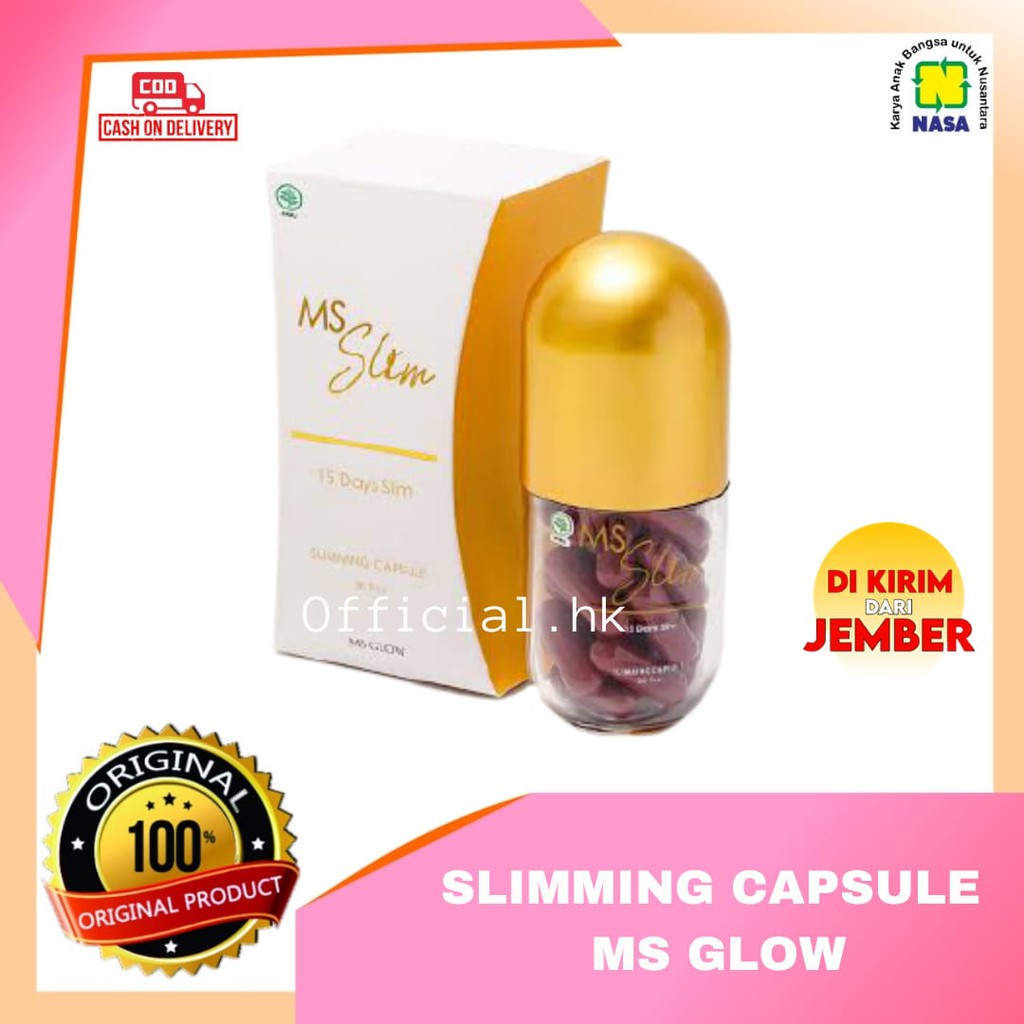 Ms glow Slimming Capsule weights lost - MS SLIM / SLIMMING MS GLOW / MS GLOW SLIMMING CAPSULE/ MS GL