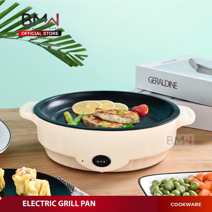 Pemanggang Panggangan Elektrik Grill Pan BBQ