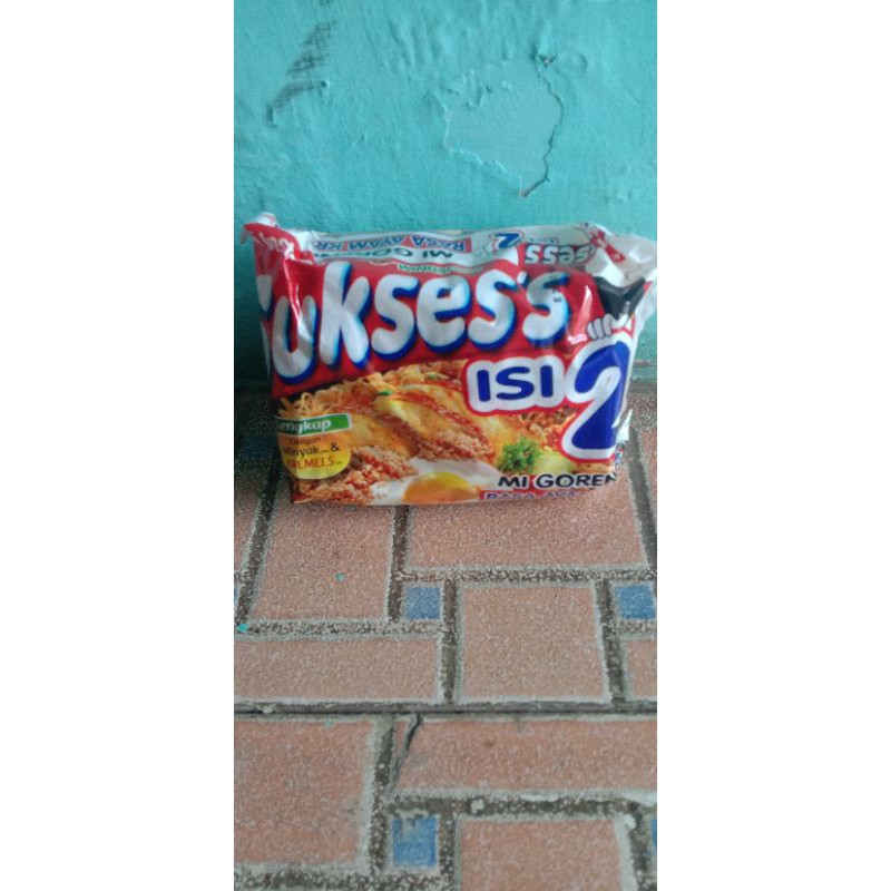 

Mie Sukses goreng Isi 2 satuan Rasa Ayam Kremes