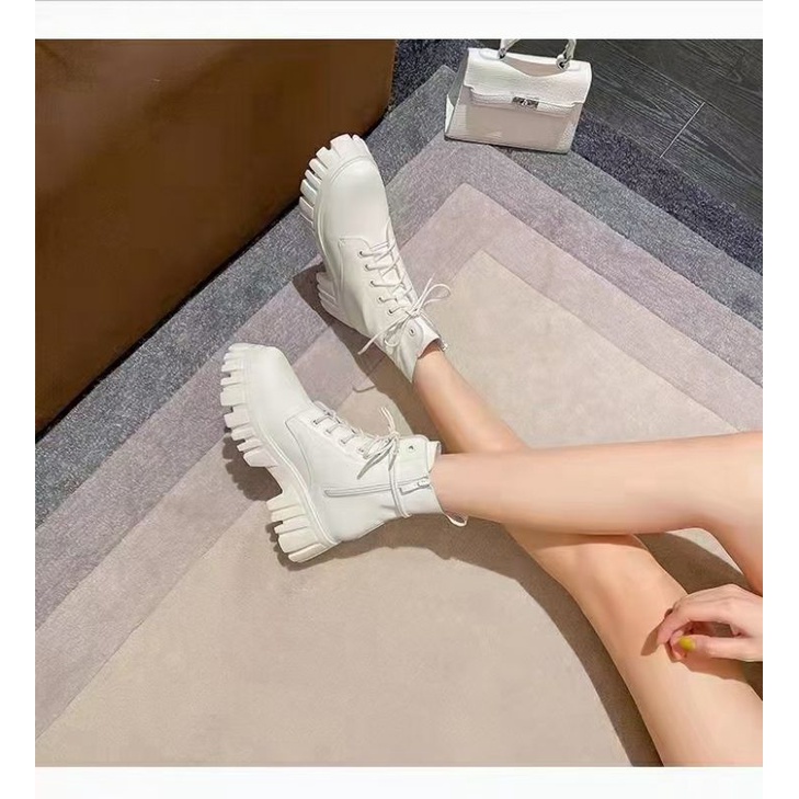 SNEAKER BOOTS OOTD B43 IMPORT ALA WANITA KOREA-5