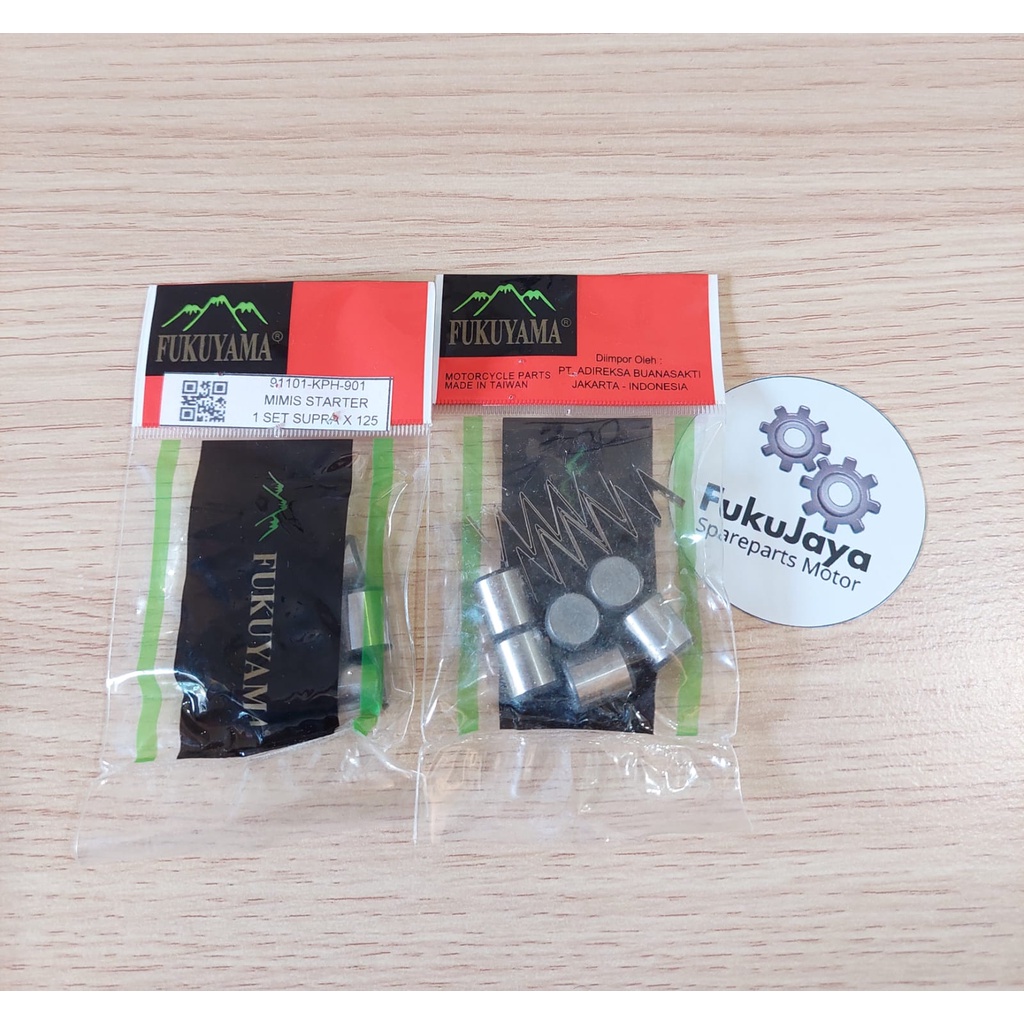Fukuyama Mimis Oneway Starter Gotri Pelor Stater Honda Supra X 125 - Karisma (1 set = 12 pcs) (KPH-9