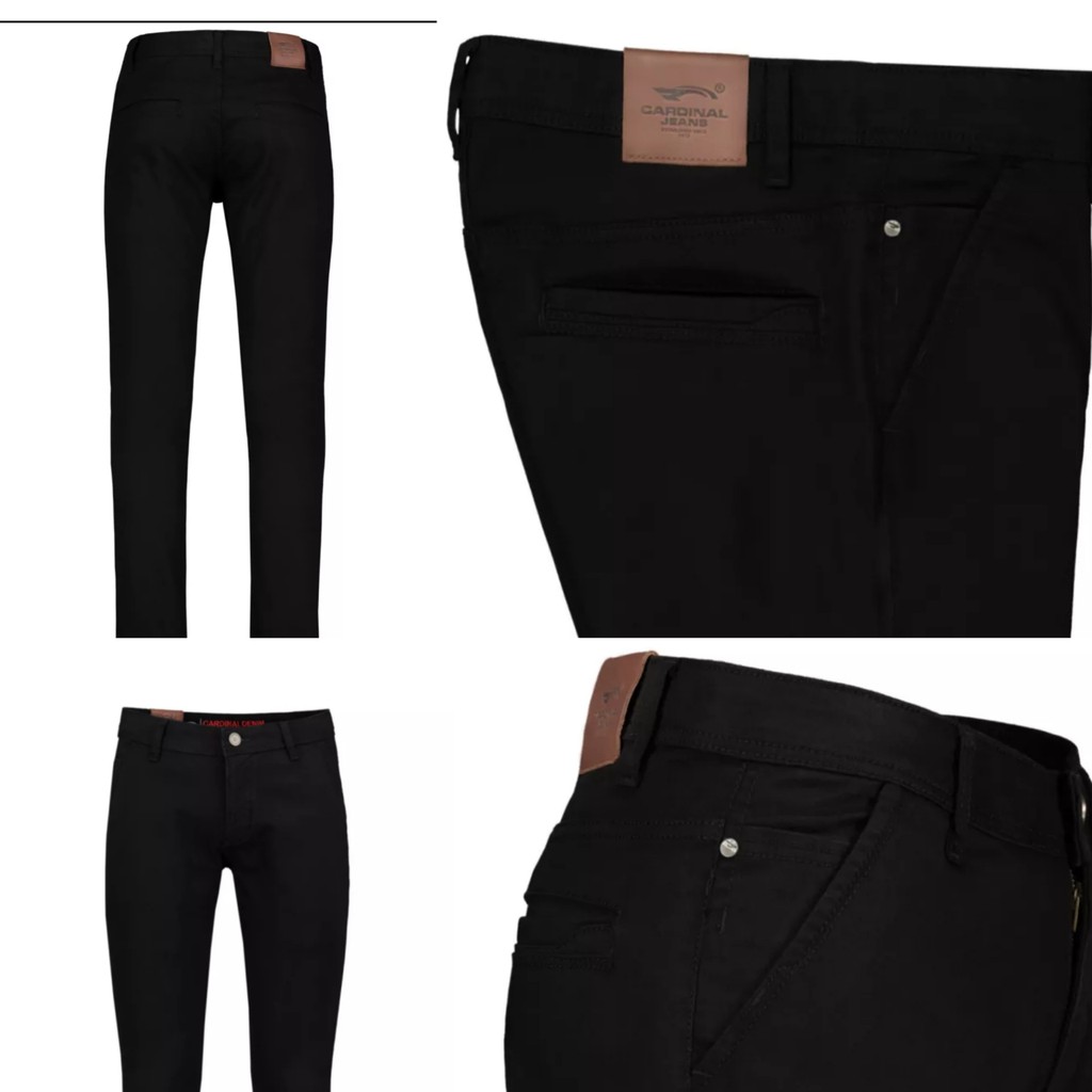 CARDINAL JEANS SKINY FIT BLACK (HITAM) ORIGINAL 100%