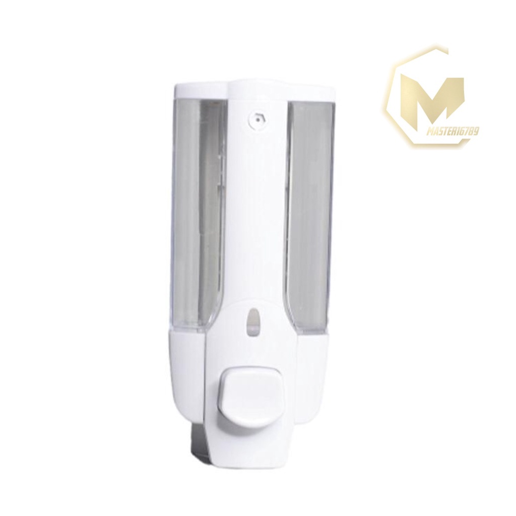 RT86 Tempat Hand Soap Washing hand Dispenser Sabun Cair Single Key Lock Tube Double 1 Tabung Dinding WC MA2757