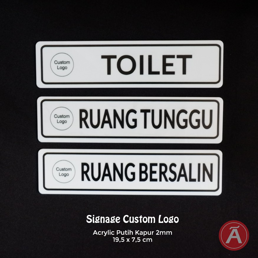 

Sign CUSTOM LOGO