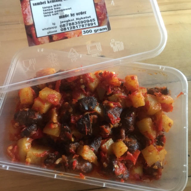 

Sambel kentang ati ny.ketut