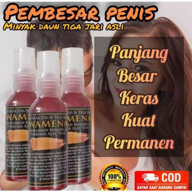 Minyak Wamena papua Minyak Wamena asli Pembesar Alat Vital Minyak Wamena Daun Tiga Jari Original