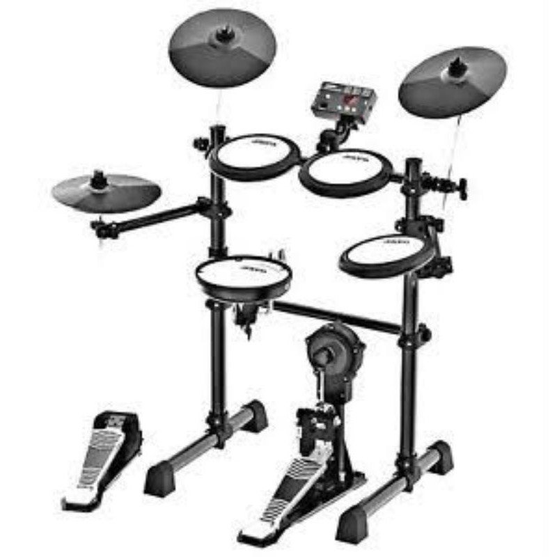 DRUM AROMA TDX16S TDX 16 S DRUM SET ALL-MESH 5+3 ELECTRIC DRUMS WITH DUAL ZONE SNARE AND CYMBAL TDX 