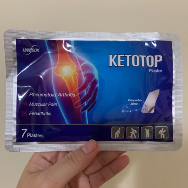 Jual Ketotop patch / koyo / plester Indonesia