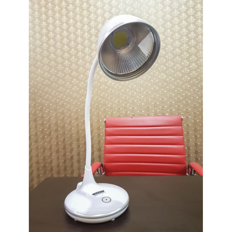 Lampu Meja LED COB Premium Shigen SG-8862LA built in battery + dimmer