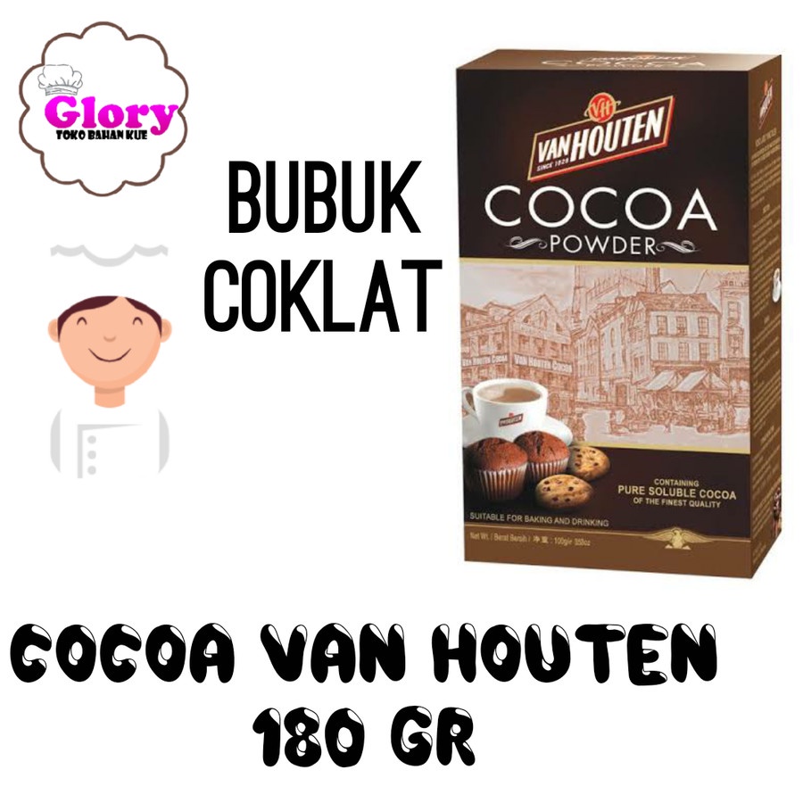 

coklat cocoa van houten 165gr