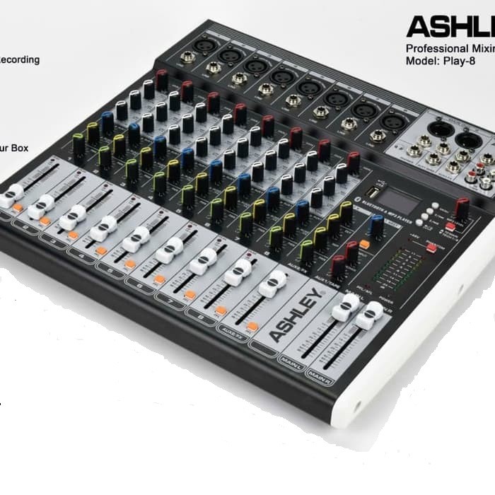 Mixer Audio PLAY 8 ( 8 Channel )Mixer Ashley