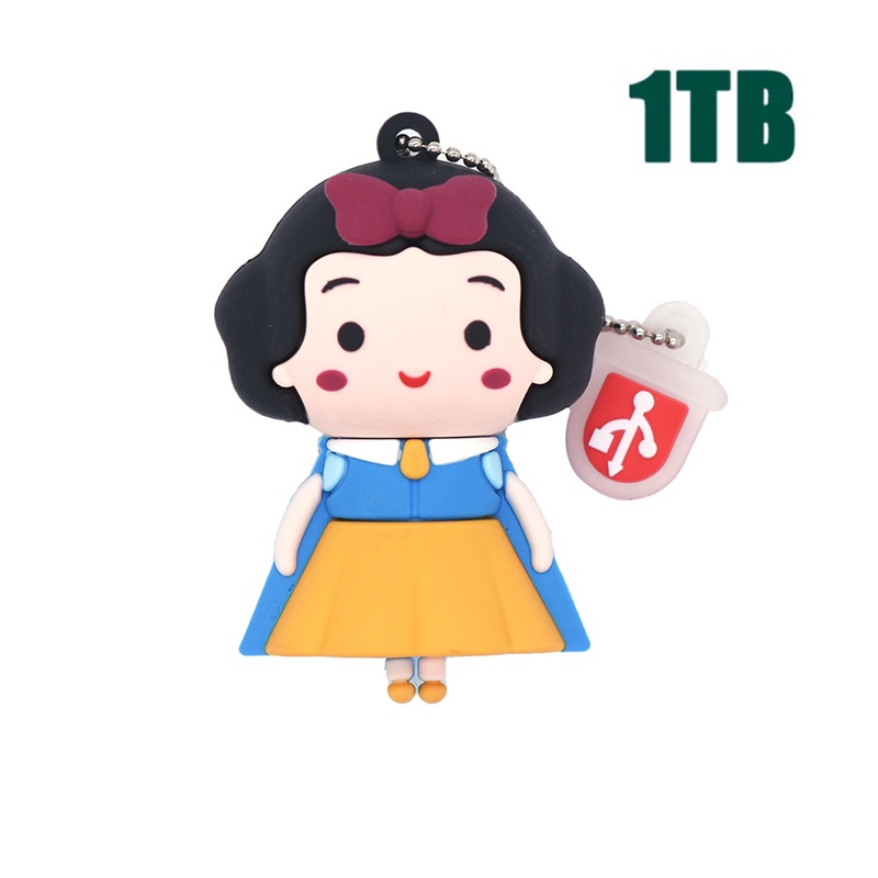 Flash Disk USB 2.0 2TB 1TB High Speed Model Snow White