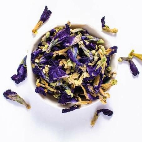 

Teh/Minuman/Tea/Teh bunga telang organik/Teh Kemasan/Organik/Bunga/Bunga Telang Kering 10gr