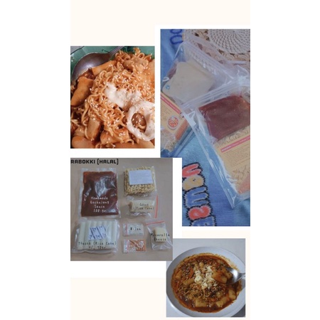 

Rabboki / Rappoki / Ramen Toppoki Instant Korea isi Mozzarela