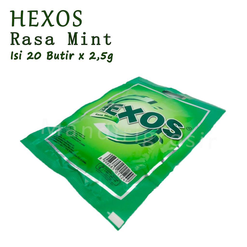 * HEXOS * PERMEN * MINT * EXTRA MINT * 20 BUTIR * 50g